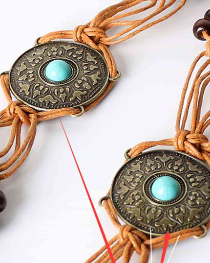 Bohemian Style Braid Belt