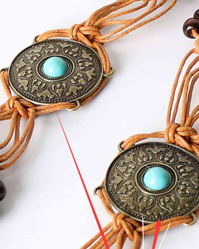 Bohemian Style Braid Belt