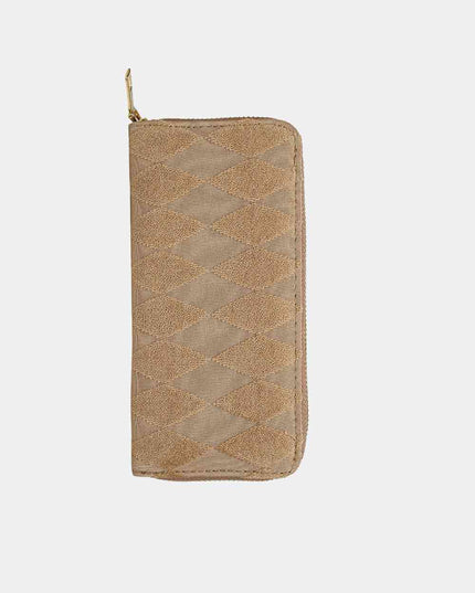 Polyester Geometrical Pattern Wallet