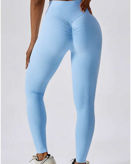 Wide Waistband Slim Fit Sports Pants