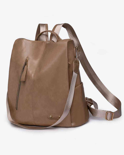 Zipper Pocket Backpack