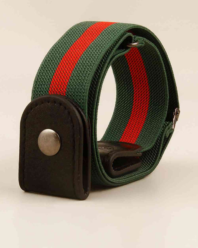 PU Elastic Snap Closure Belt