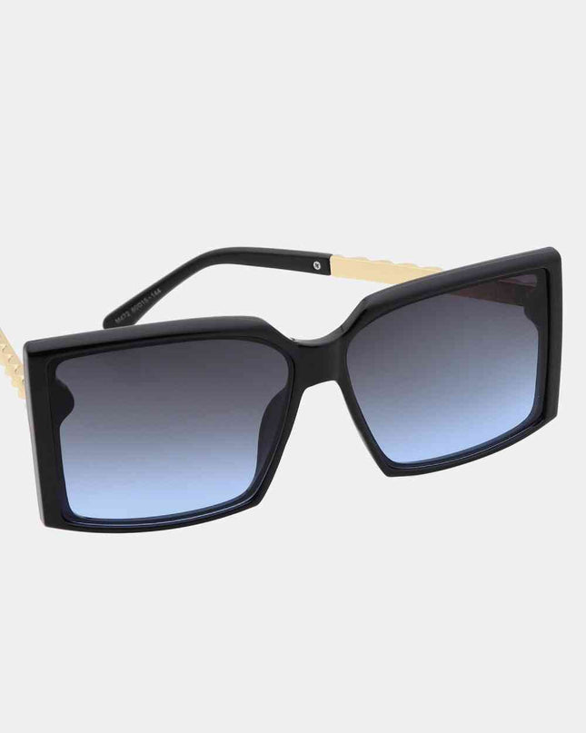 Polycarbonate Frame Square Sunglasses