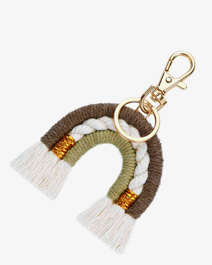 Random 4-Pack Rainbow Tassel Key Chain