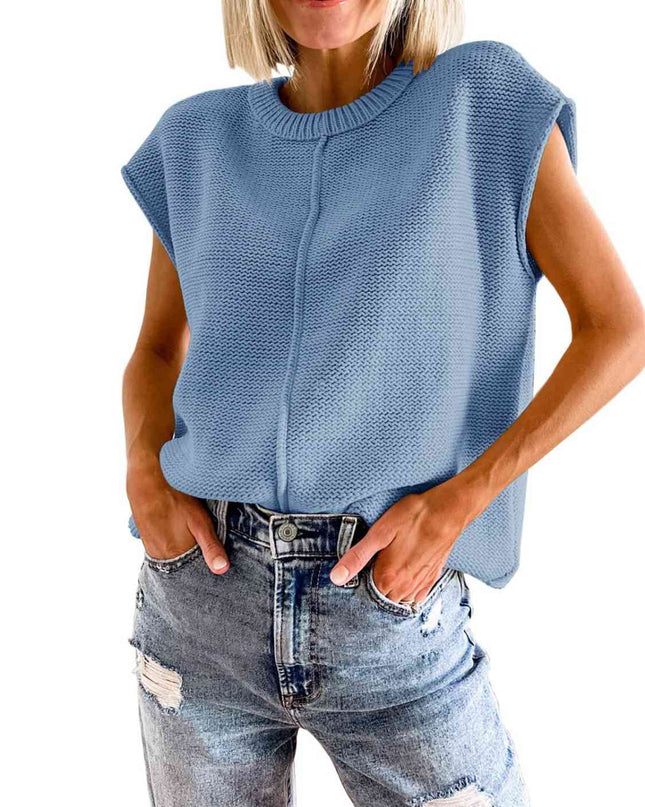 Cap Sleeve Sweater Vest