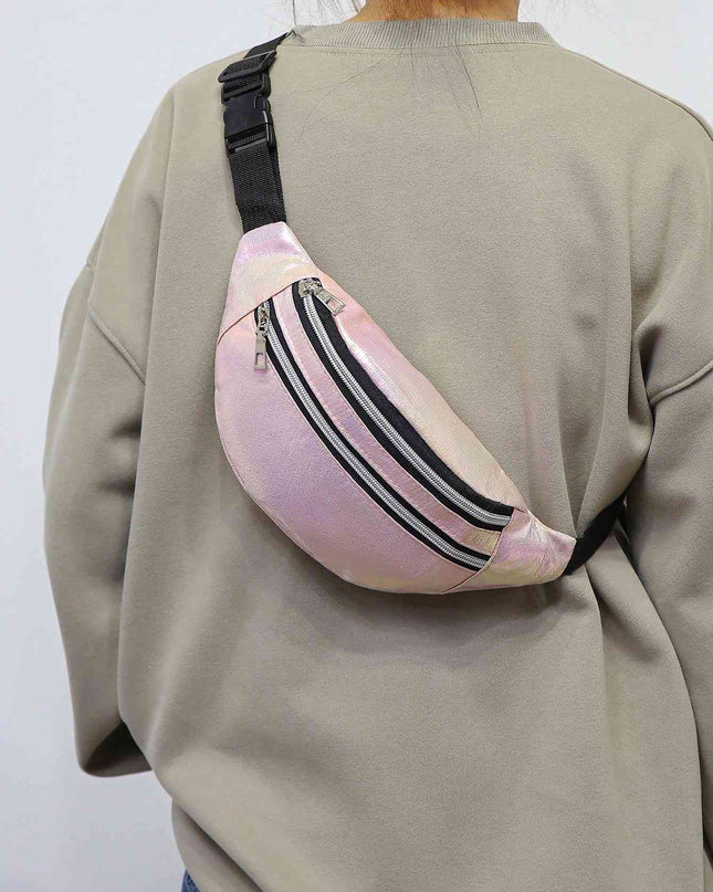 Gradient Polyester Sling Bag