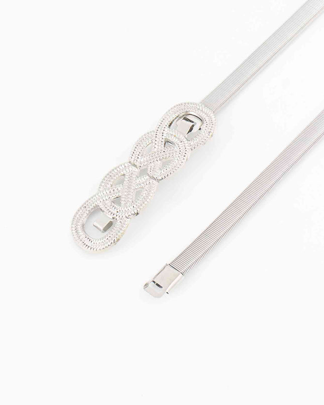 Knot Buckle Metal Belt