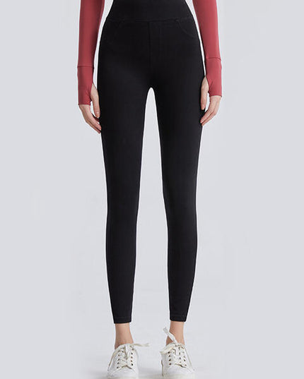 Wide Waistband Sports Leggings