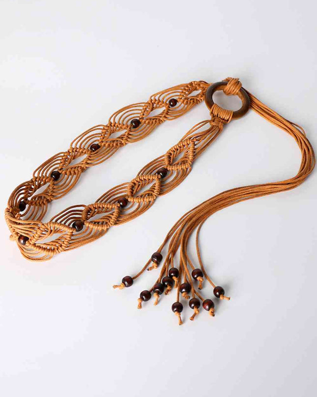 Retro Braid Belt