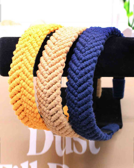 Retro Style Macrame Headband