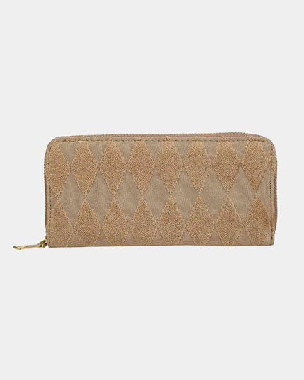 Polyester Geometrical Pattern Wallet