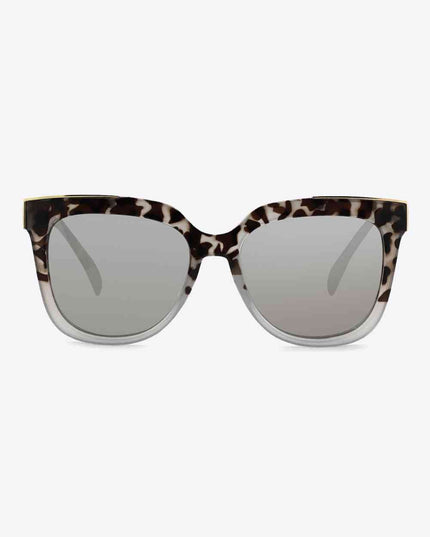 Tortoiseshell Polycarbonate Frame Full Rim Sunglasses