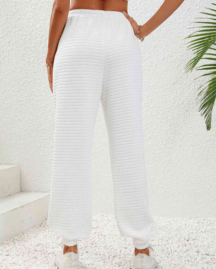 Textured Pull-On Joggers