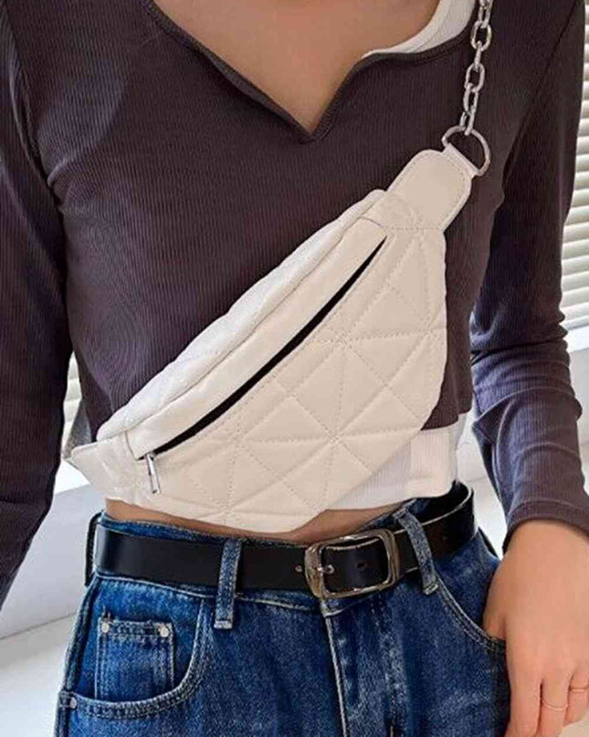 PU Leather Sling Bag