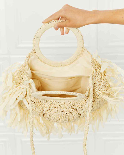 Fame Found My Paradise Straw Handbag