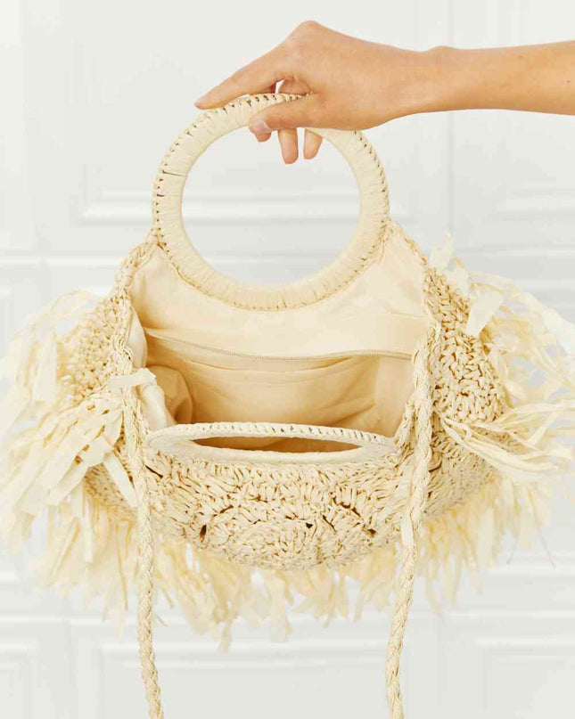 Fame Found My Paradise Straw Handbag