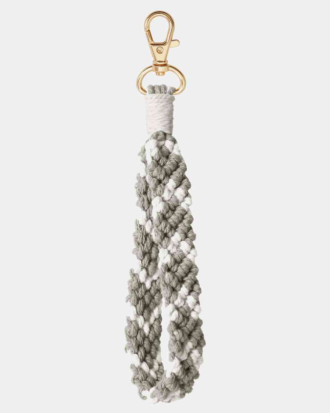 Macrame Wristlet Key Chain