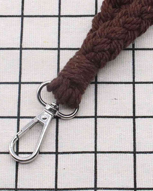 Assorted 4-Piece Macrame Keychain