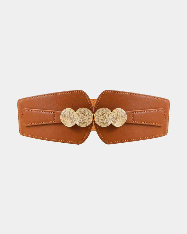 Alloy Buckle Elastic Belt