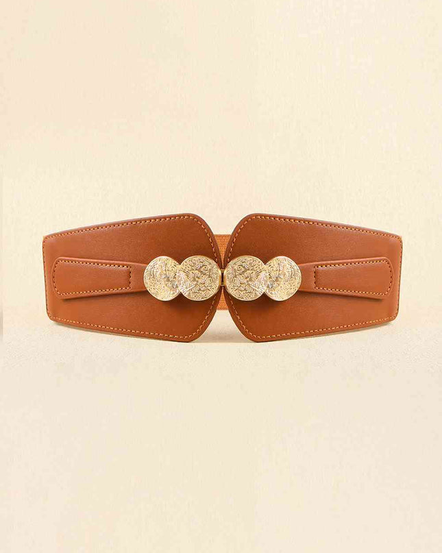 Alloy Buckle Elastic Belt