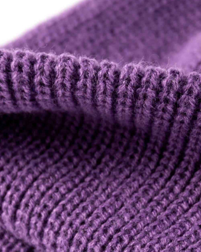 Calling For Winter Rib-Knit Beanie