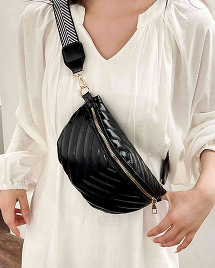 PU Leather Sling Bag
