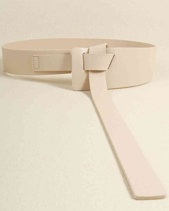 Knot Detail PU Belt