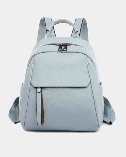 Medium PU Leather Backpack