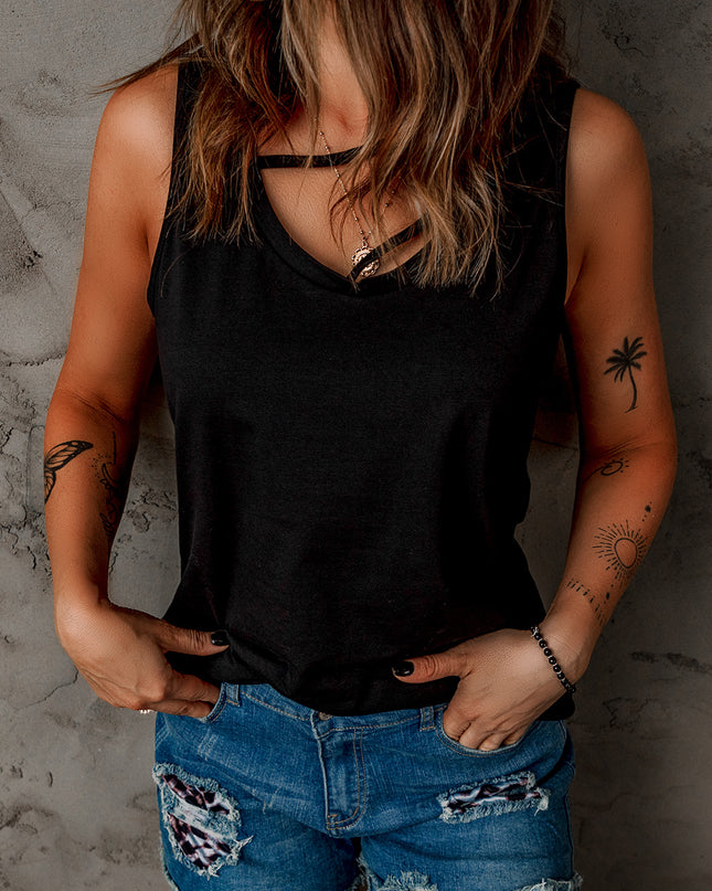 Strappy Neck Tank