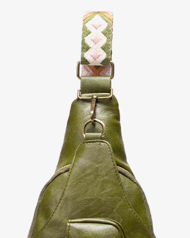 All The Feels PU Leather Sling Bag