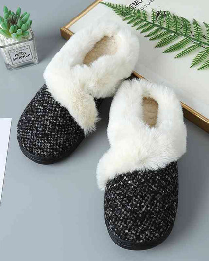 Sherpa Wrapped Indoor/Outdoor Slipper