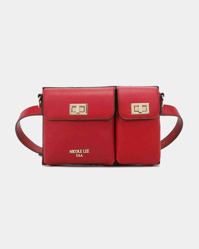 Nicole Lee USA Multi-Pocket Fanny Pack