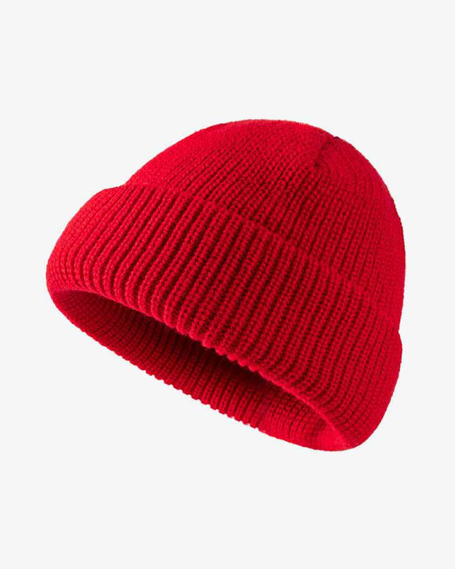 Calling For Winter Rib-Knit Beanie
