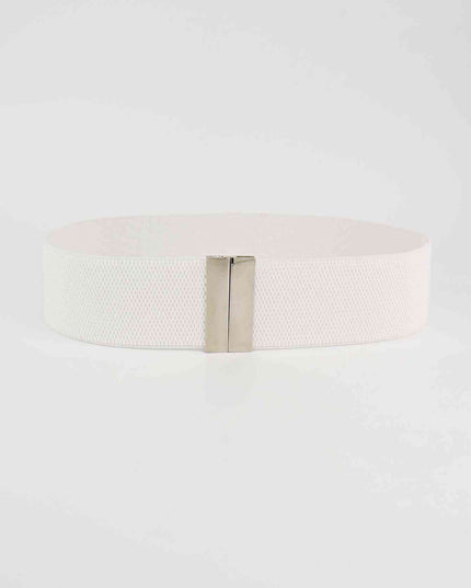 Alloy Buckle Elastic Belt
