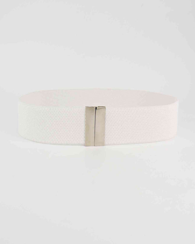 Alloy Buckle Elastic Belt