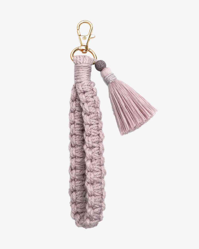 Wristlet Keychain with Tassel