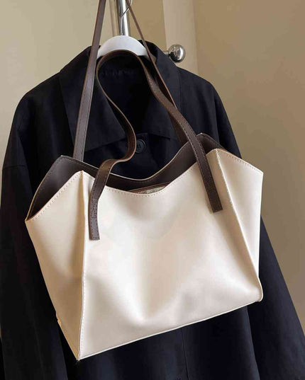 PU Leather Tote Bag