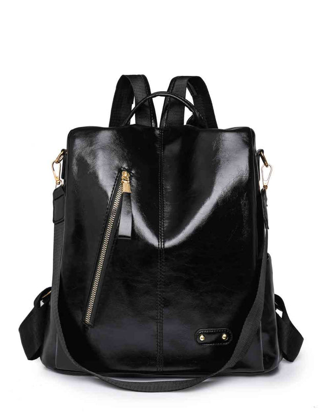 Zipper Pocket Backpack
