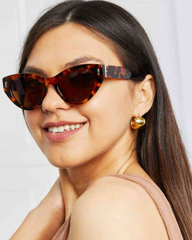 Tortoiseshell Acetate Frame Sunglasses