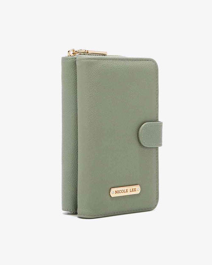 Nicole Lee USA Two-Piece Crossbody Phone Case Wallet