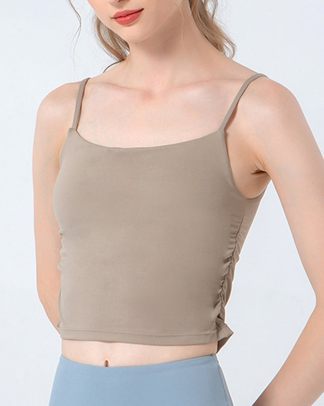 Ruched Sports Cami