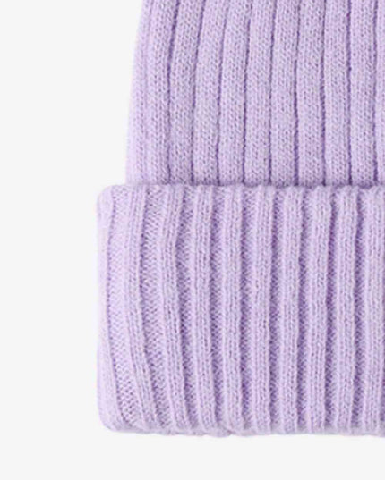 HAPPY Contrast Beanie