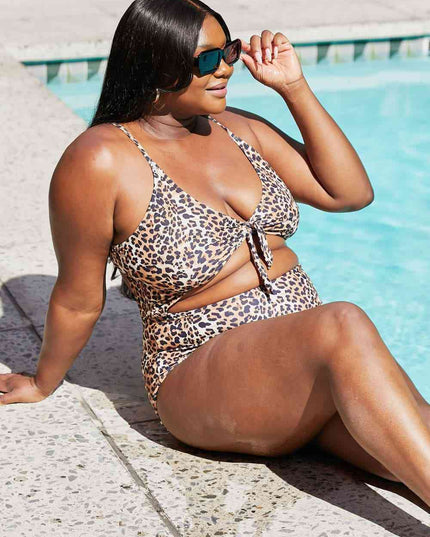 Marina West Swim Lost At Sea Cutout One-Piece Swimsuit