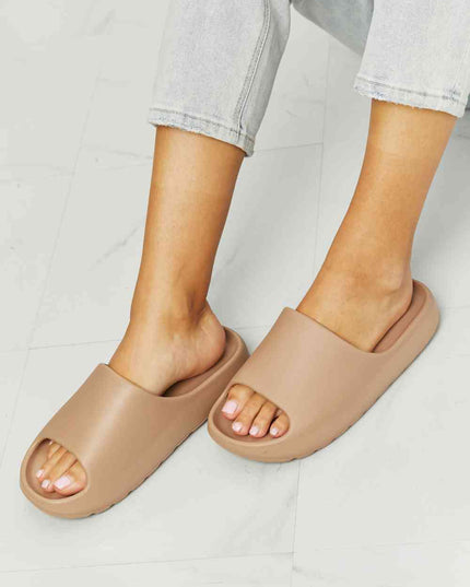 NOOK JOI In My Comfort Zone Slides in Beige