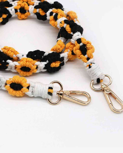 Macrame Flower Lanyard