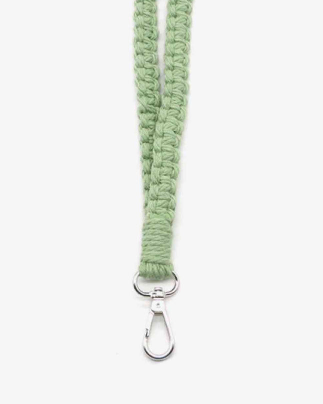 Assorted 2-Pack Hand-Woven Lanyard Keychain