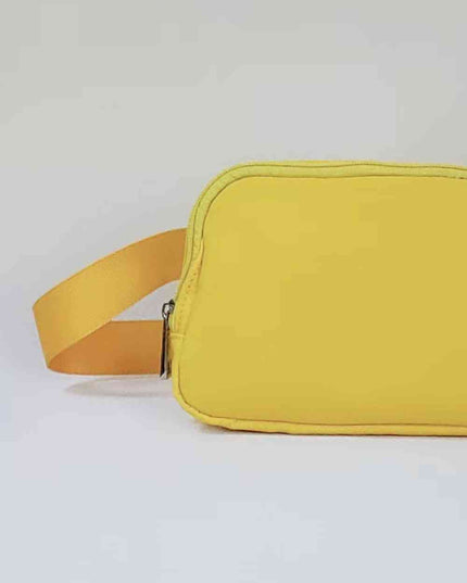 Buckle Zip Closure Fanny Pack