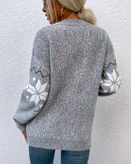 Heathered Pocketed Button Up Cardigan
