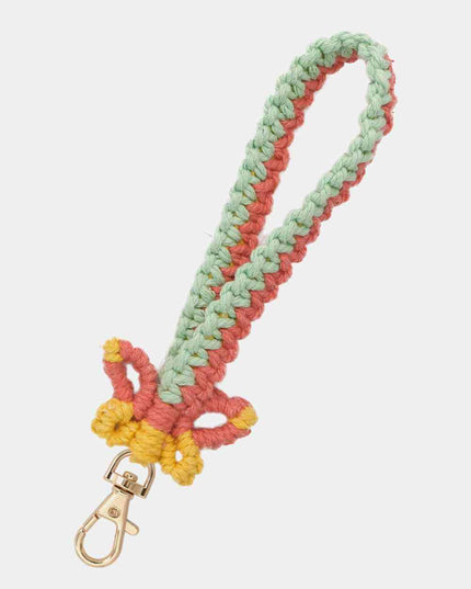 Butterfly Shape Macrame Key Chain