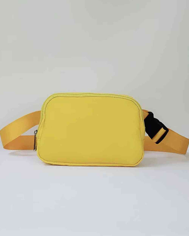 Buckle Zip Closure Fanny Pack